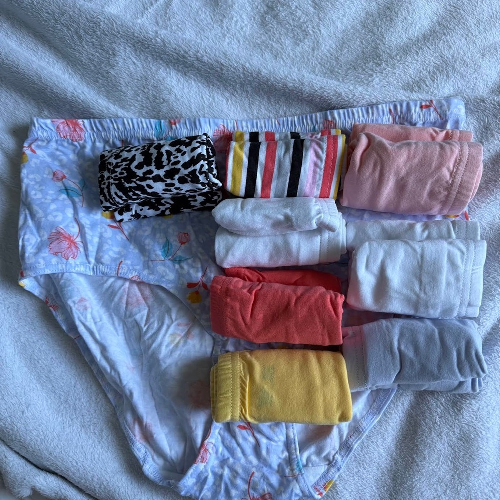 George Light Blue Floral women panties set